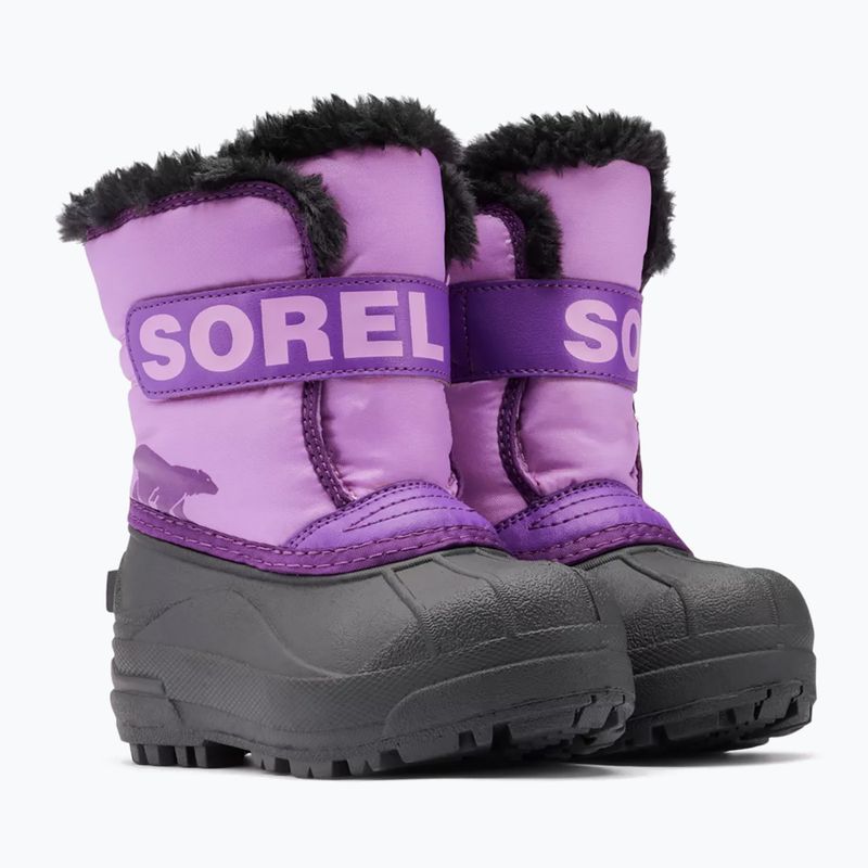 Sorel Gyermek Snow Commander gumdrop/lila lila hócsizma gumdrop/purple violet 8