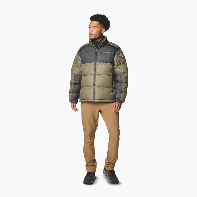 Férfi bélelt dzseki Columbia Pike Lake II Stone Green/Shark 2