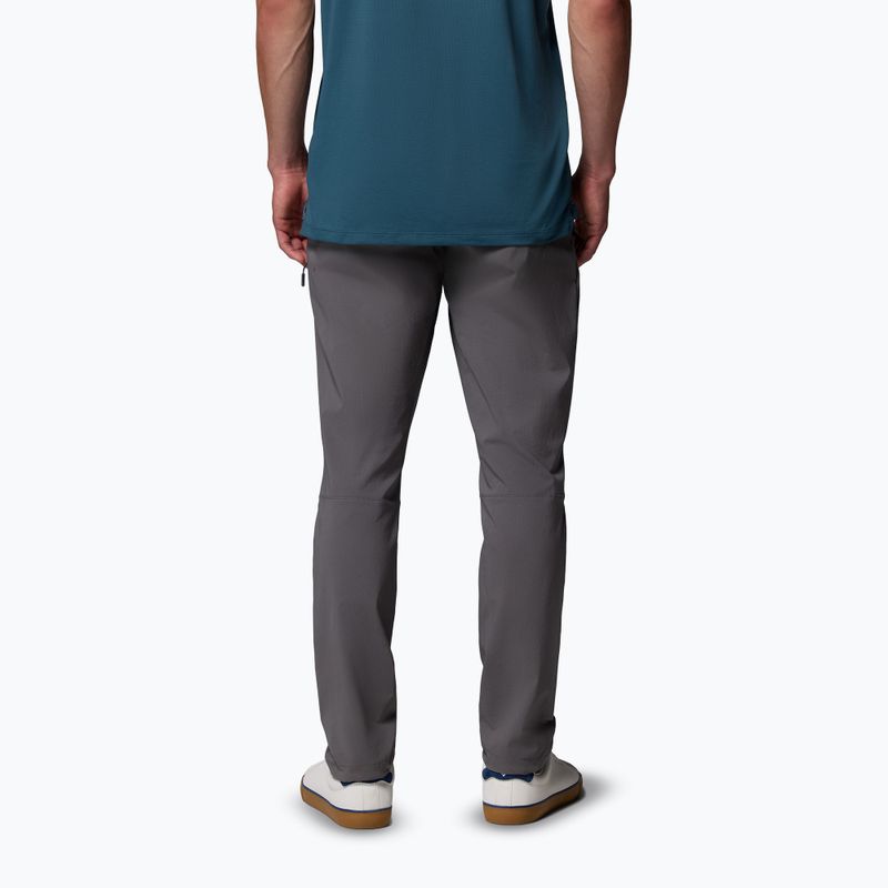 Férfi softshell nadrág Columbia Tech Softshell city grey/black 3