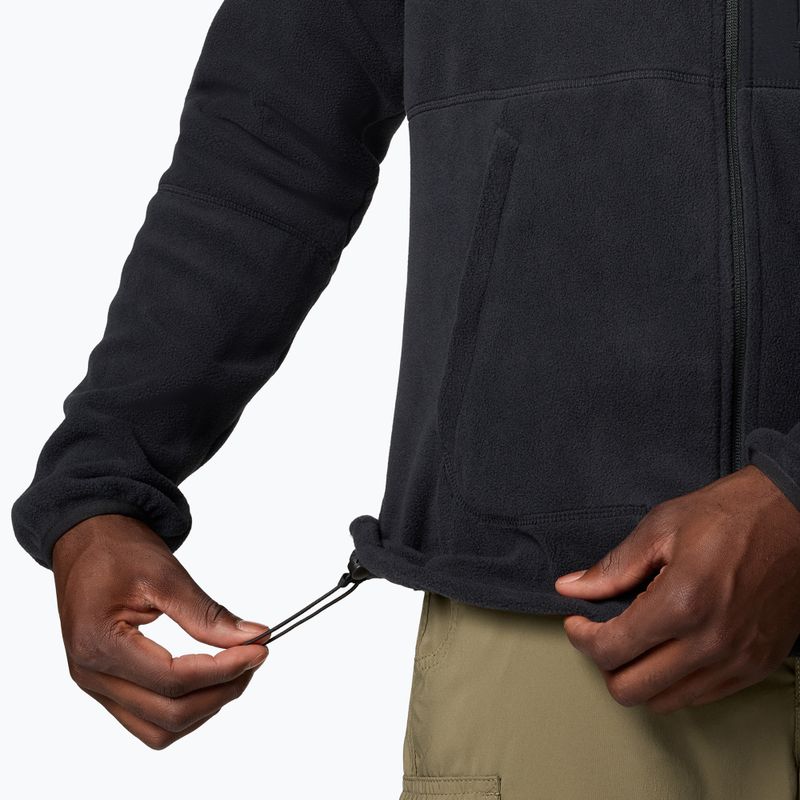 Férfi Columbia Rapid Expedition II Full Zip Fleece melegítőfelső fekete 6