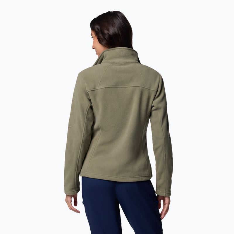 Columbia Fast Trek II női fleece pulóver kő zöld 2