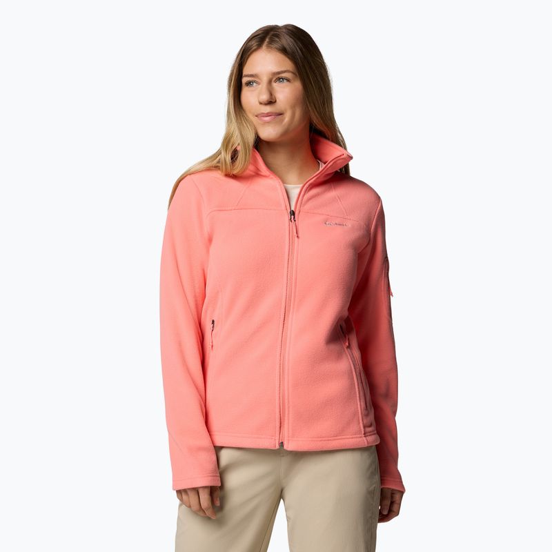 Columbia Fast Trek II női alpenglow fleece melegítőfelső