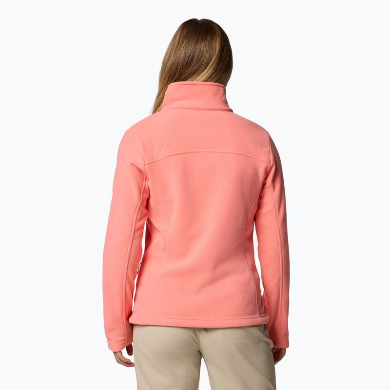 Columbia Fast Trek II női alpenglow fleece melegítőfelső 2