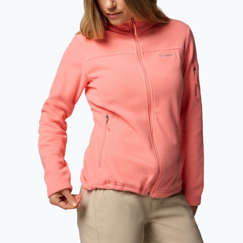Columbia Fast Trek II női alpenglow fleece melegítőfelső 4
