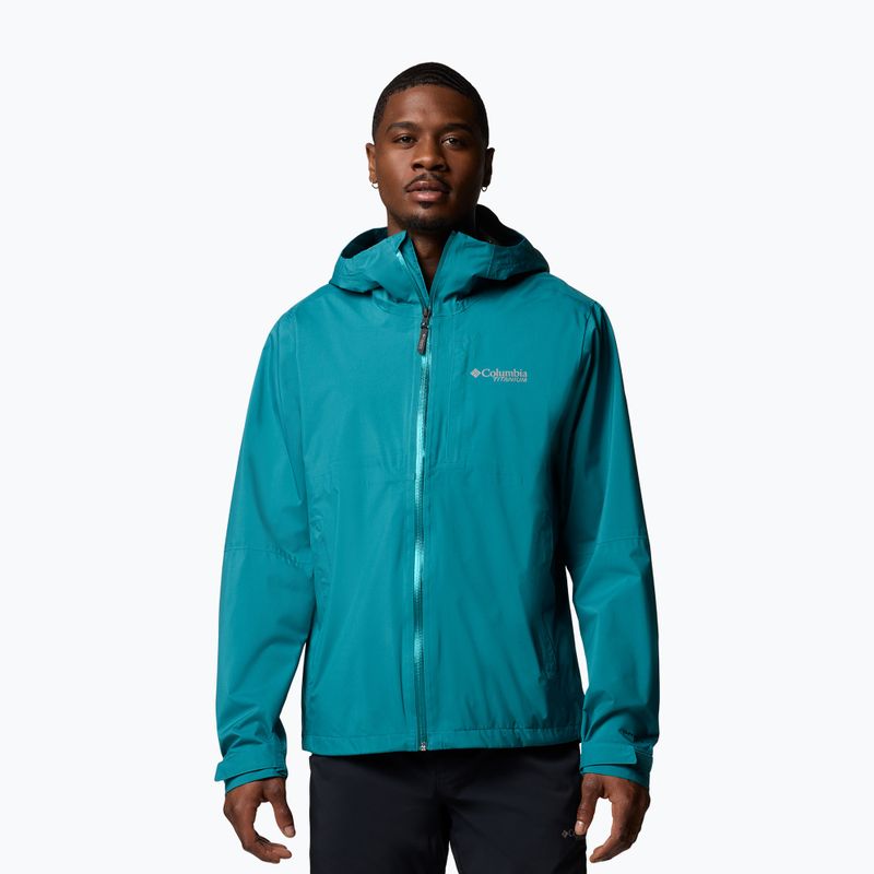 Columbia Ampli-Dry II Shell folyami kék férfi esőkabát