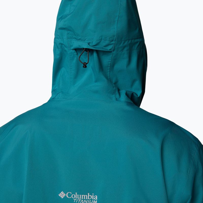 Columbia Ampli-Dry II Shell folyami kék férfi esőkabát 6