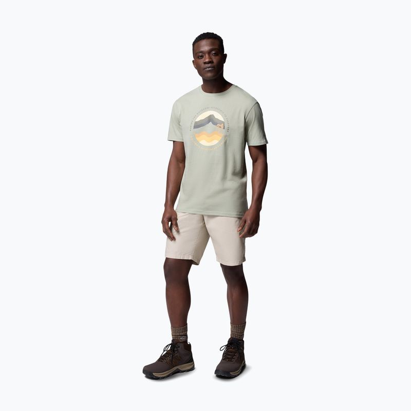 Férfi Columbia Path Lake Graphic Tee II szafari/kör alakú póló 2