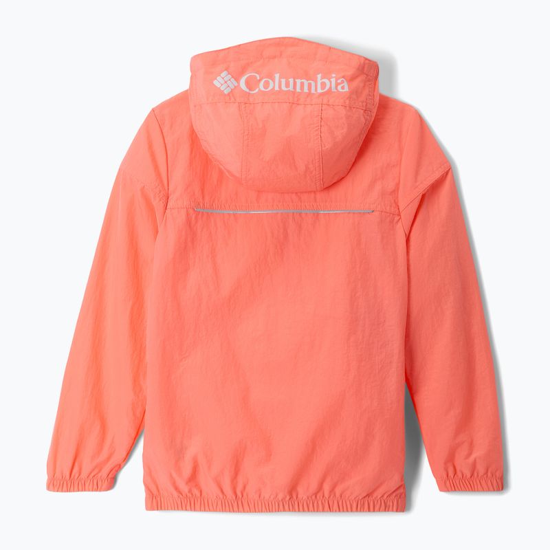 Columbia Challenger II Windbreaker gyermek dzseki forró korall színű 2
