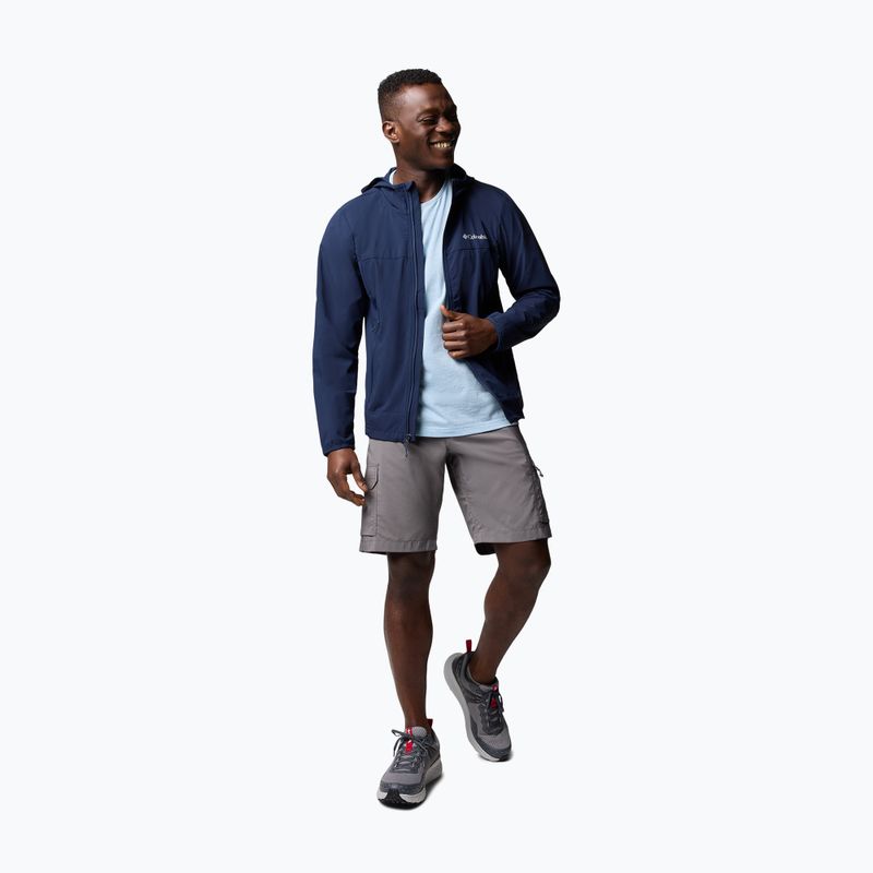 Férfi softshell dzseki Columbia Heather Canyon collegiate navy 2