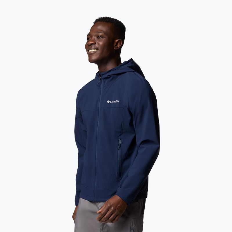 Férfi softshell dzseki Columbia Heather Canyon collegiate navy 4