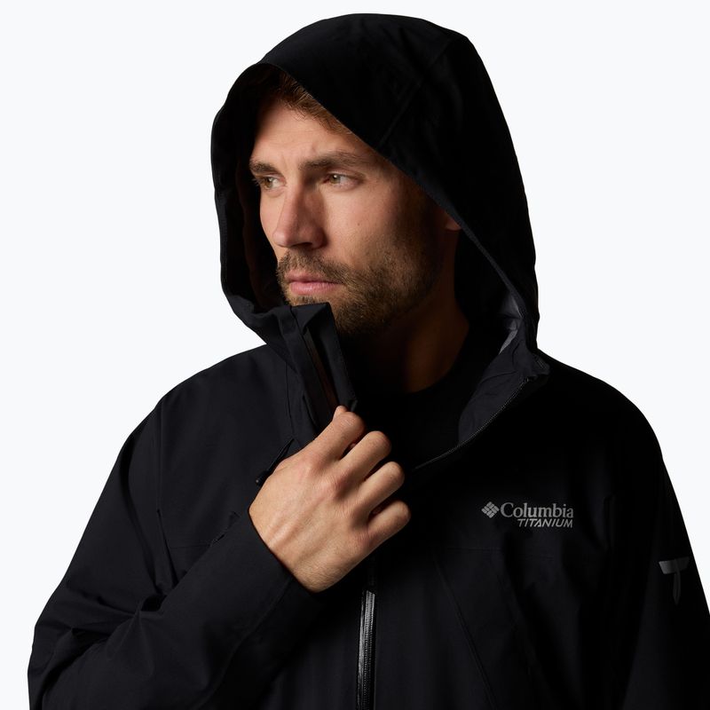 Columbia Northwest Explorer 3L Shell férfi softshell kabát fekete 5