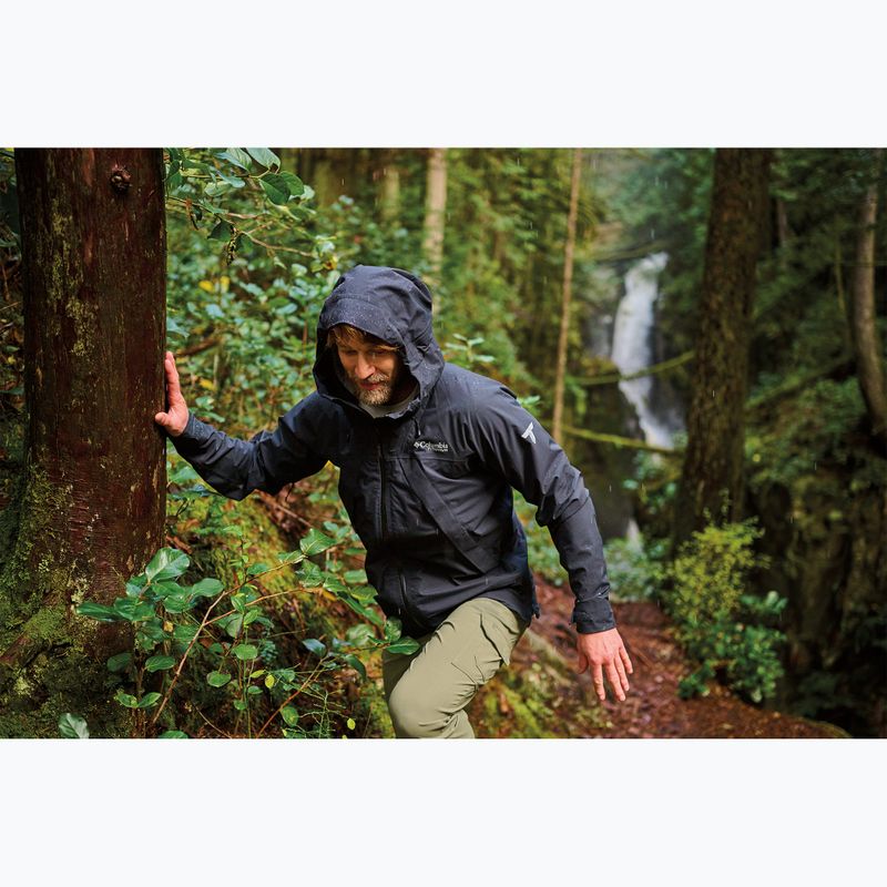 Columbia Northwest Explorer 3L Shell férfi softshell kabát fekete 13
