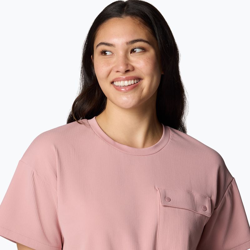 Columbia női Granite Point Knit radír rózsaszínű póló 5
