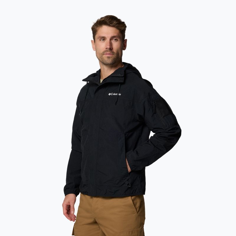 Férfi szélálló dzseki Columbia Challenger II Windbreaker black 3