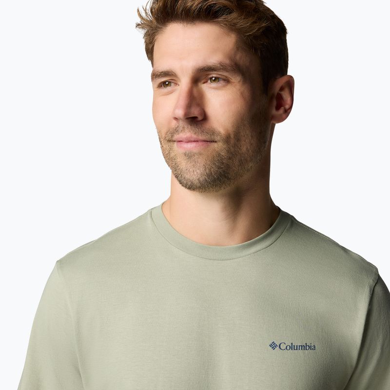 Férfi Columbia Kettle River Back Graphic Tee szafari/trailgu póló 5