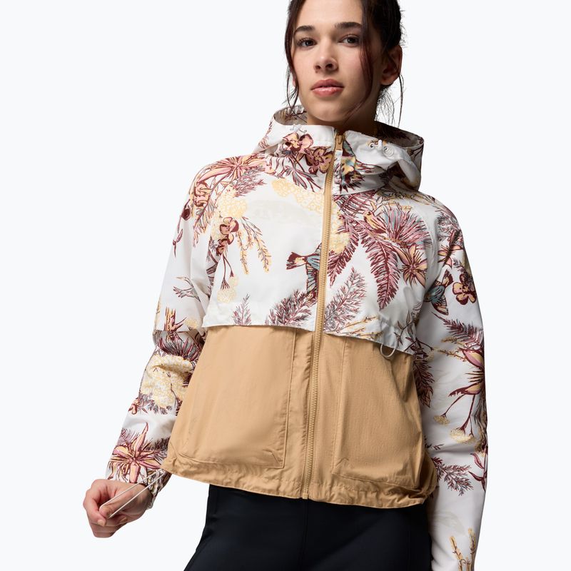 Columbia női Spire Valley Printed Windbreaker kabát tengeri só outbac 5