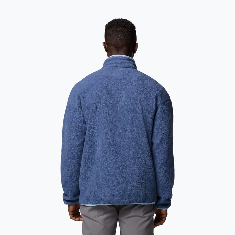 Columbia Helvetia II Half Snap Fleece sötét hegyi férfi melegítőfelső 3