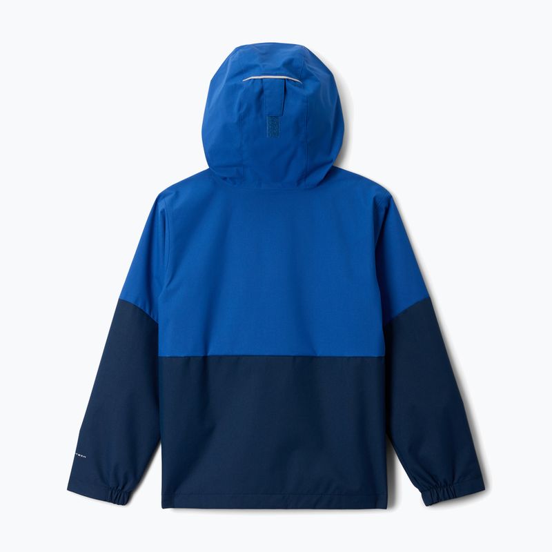Gyerek esőkabát Columbia Watertight II Jacket mountain blue/collegiate navy 2