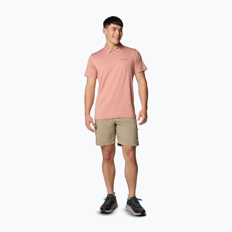 Férfi Columbia Tech Trail Utility Polo póló toszkán színű póló 2