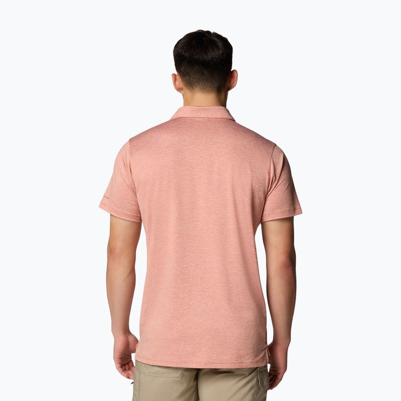 Férfi Columbia Tech Trail Utility Polo póló toszkán színű póló 3
