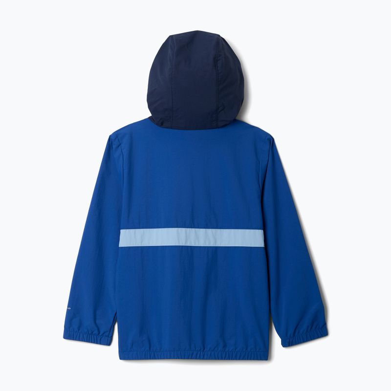 Columbia Spire Valley Windbreaker gyerek dzseki mountain blue/collegiate navy/ripple blue 2