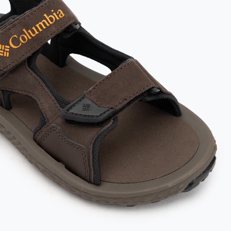 Columbia férfi Konos Hiker 3-Strap cordovan/mud szandálok 7