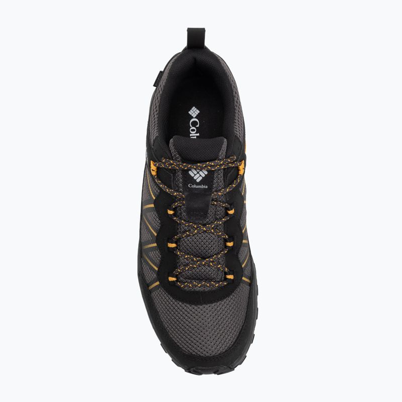 férfi túracipő Columbia Peakfreak Rush Outdry black/raw honey 5