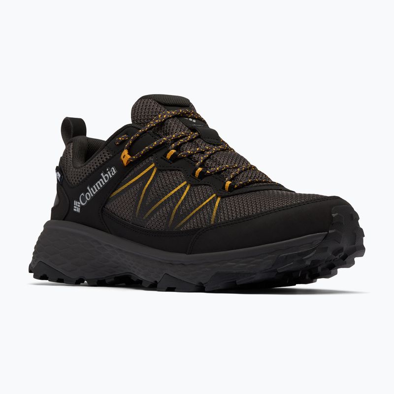 férfi túracipő Columbia Peakfreak Rush Outdry black/raw honey 8