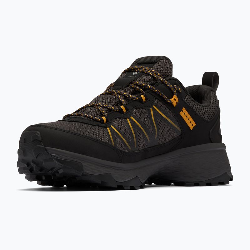férfi túracipő Columbia Peakfreak Rush Outdry black/raw honey 9