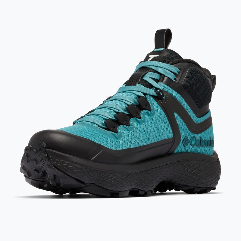 Columbia Escape Thrive Titanum Mid Outdry teal/fekete női túrabakancsok 10