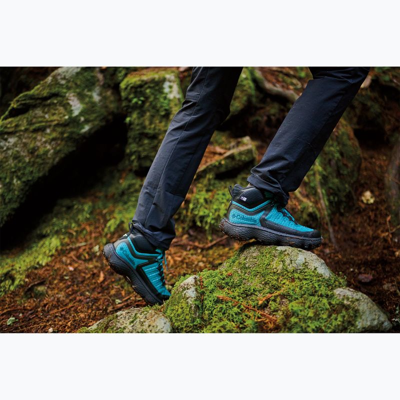 Columbia Escape Thrive Titanum Mid Outdry teal/fekete női túrabakancsok 17