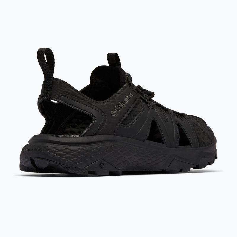 Columbia Peakfreak Rush fekete/fekete fényvisszaverő férfi szandál 5