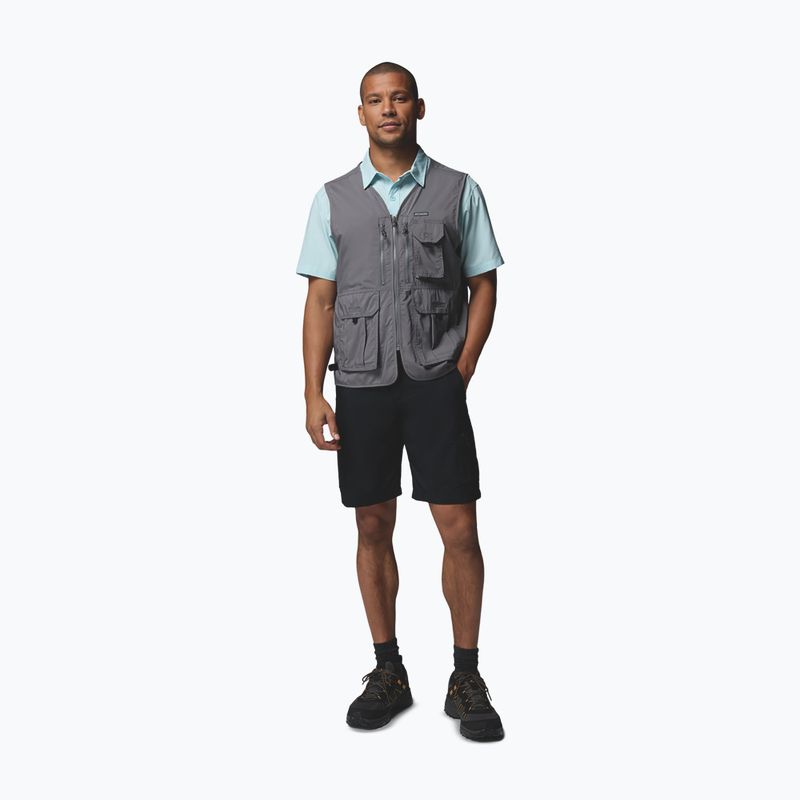 Férfi trekking mellény Columbia Silver Ridge Utility city grey 2