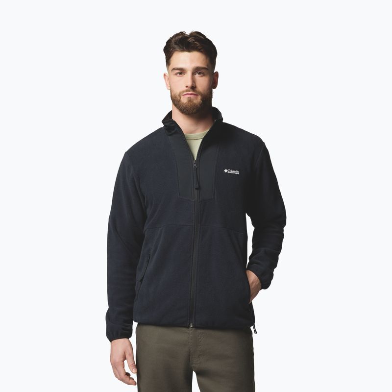 Férfi polárpulóver Columbia Sequoia Grove FZ Fleece black