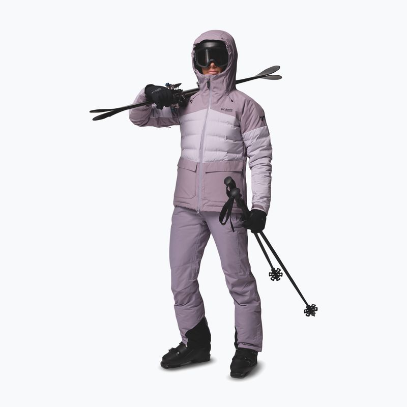 Női sídzseki Columbia Glacier Ridge Down shale purple/lavender pearl 2