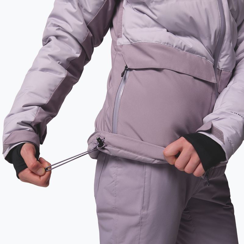 Női sídzseki Columbia Glacier Ridge Down shale purple/lavender pearl 10