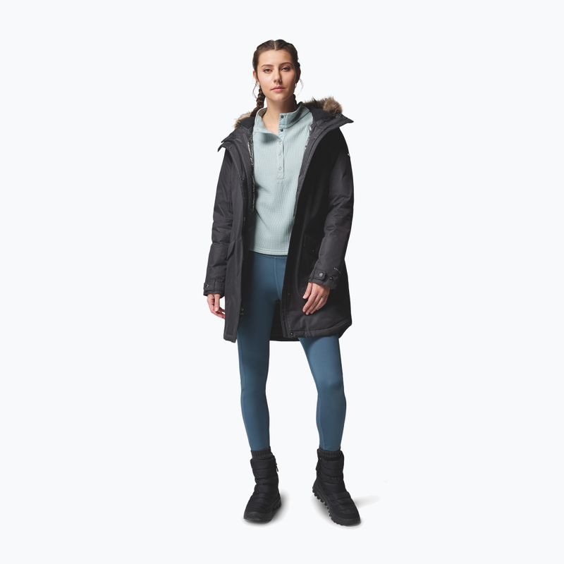 Női bélelt kabát Columbia Suttle Mountain Long Insulated black 2