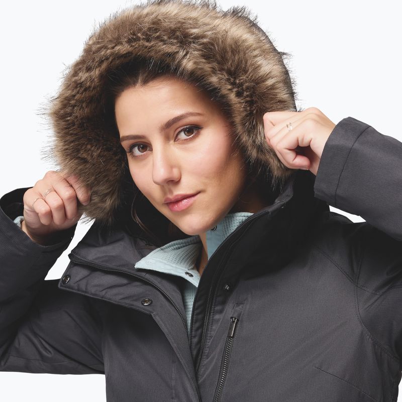 Női bélelt kabát Columbia Suttle Mountain Long Insulated black 7