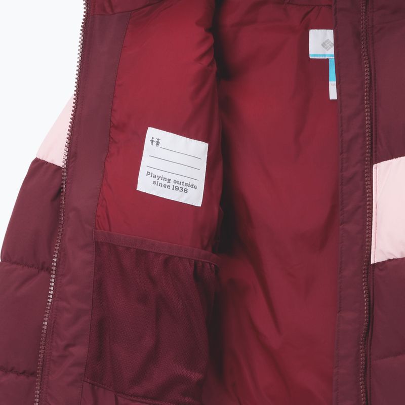 Gyerek sídzseki Columbia Arctic Blast III rich wine/satin pink 3