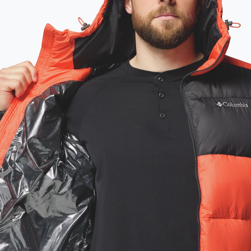 Férfi bélelt dzseki Columbia Pike Lake II Hooded zing/shark 9