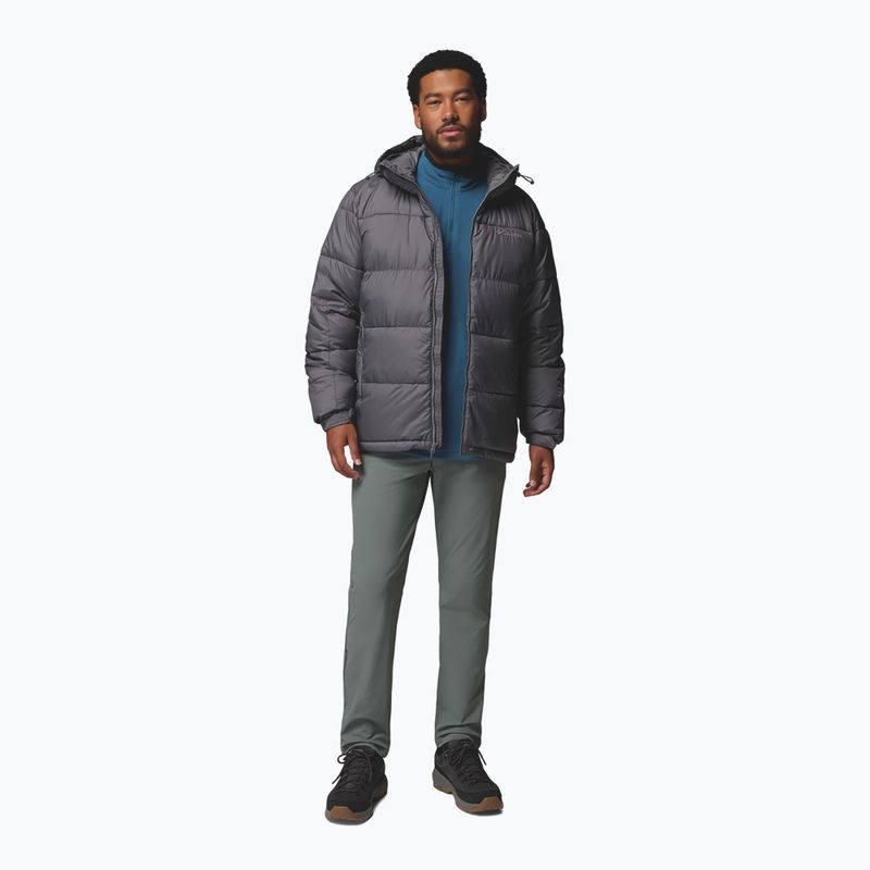 Férfi bélelt dzseki Columbia Pike Lake II Hooded city grey 2
