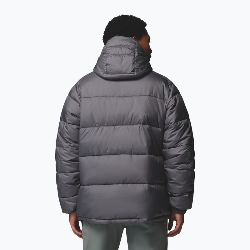 Férfi bélelt dzseki Columbia Pike Lake II Hooded city grey 3