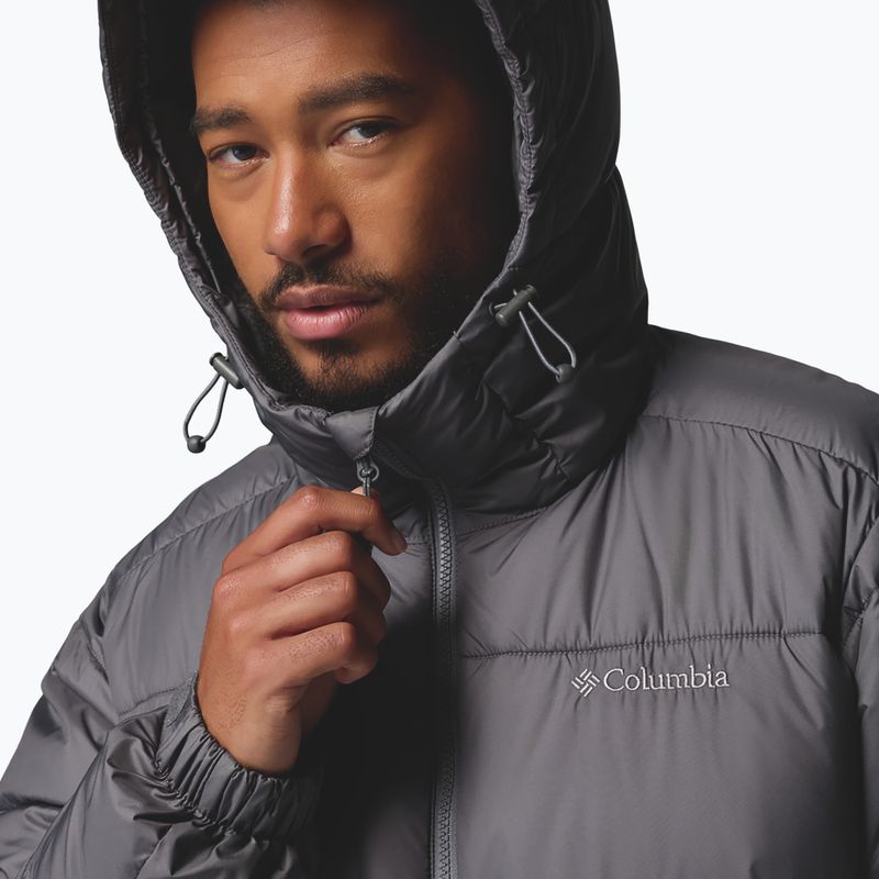 Férfi bélelt dzseki Columbia Pike Lake II Hooded city grey 7