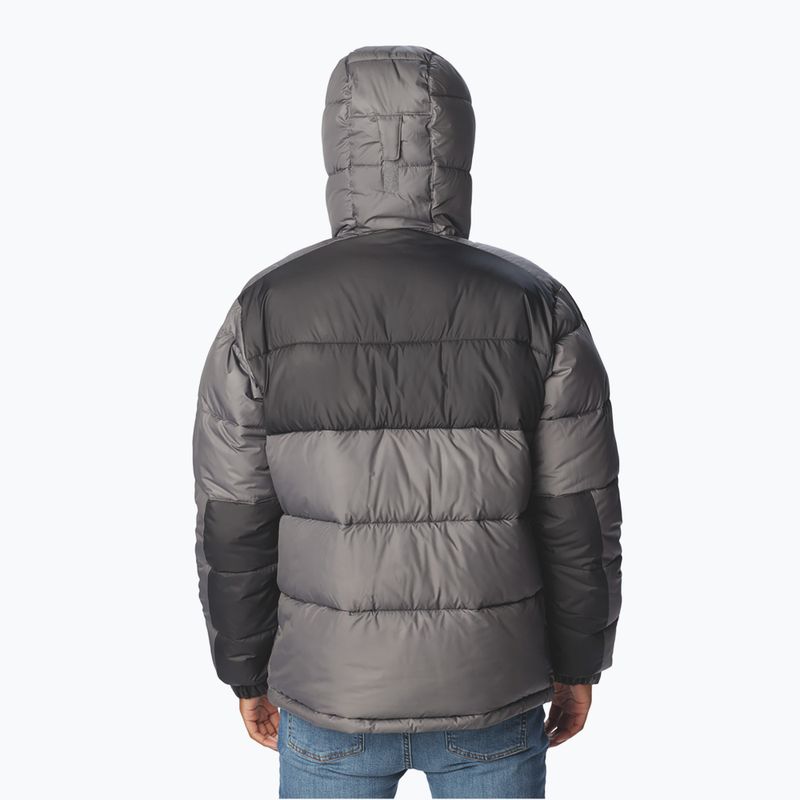 Férfi bélelt dzseki Columbia Pike Lake II Hooded city grey 2