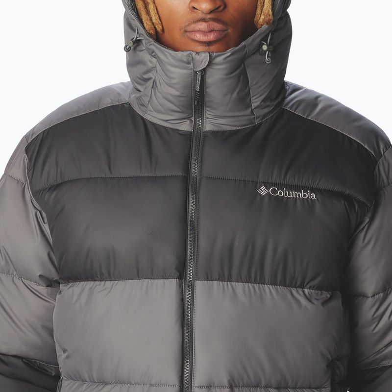 Férfi bélelt dzseki Columbia Pike Lake II Hooded city grey 6