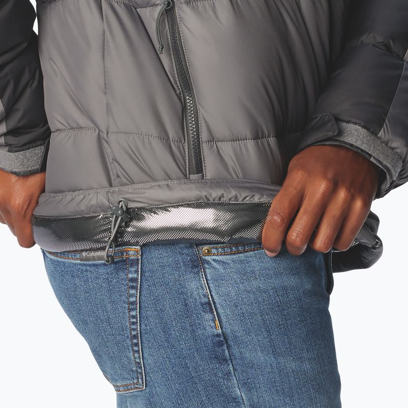 Férfi bélelt dzseki Columbia Pike Lake II Hooded city grey 7