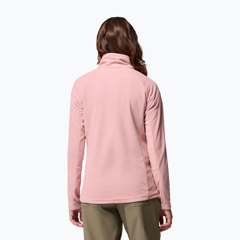 Női polárdzseki Columbia Glacial IV 1/2 Zip Eraser Pink 3
