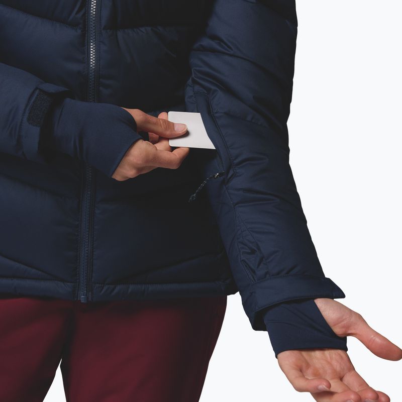 Női sídzseki Columbia Abbott Peak II Ins collegiate navy/rich wine/eraser pink 6