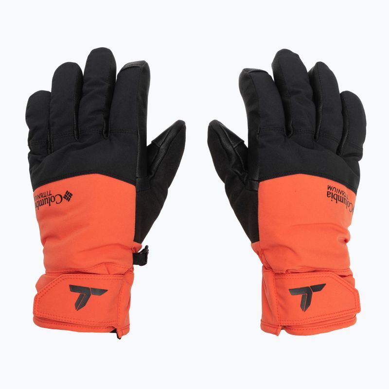 Férfi túrakesztyű Columbia PowBound zing/black 2