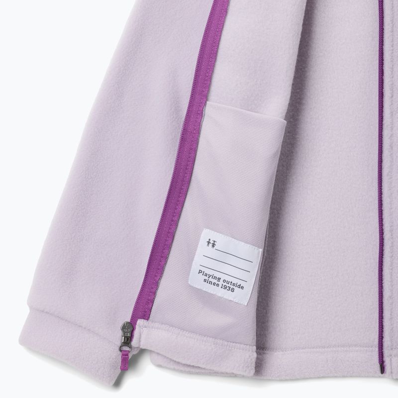 Gyerek polárpulóver Columbia Benton Springs Fleece lavender pearl 3